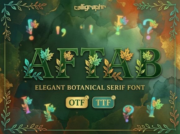 Aftab: Weaving Autumn's Charm into Your Design Projects