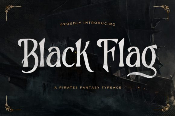 Black Flag: The Pirate Font That Sails Beyond ClichΓ©