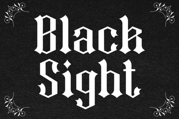 Black Sight: Mastering the Gothic Font for Impactful Design