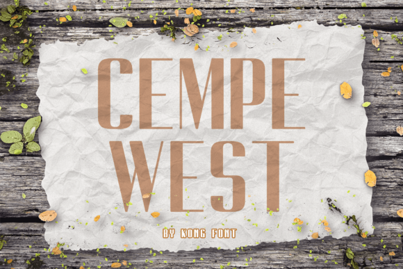 Cempe West: A Modern Handwritten Font for Creative Projects