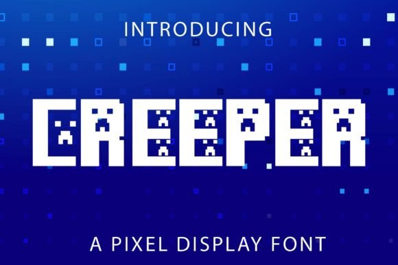 Creeper: The Playful Display Font for Creative Projects