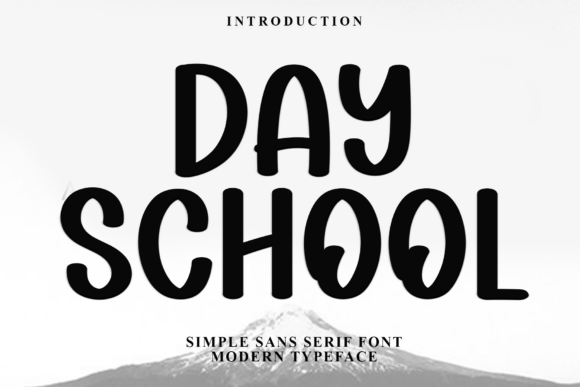 Day School: A Typeface for Festive and Whimsical Designs