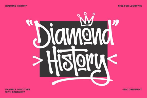 Diamond History: The Graffiti-Style Display Font for Urban Edge