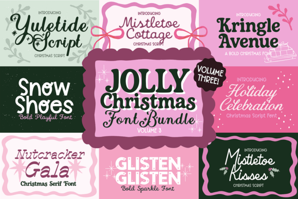 Jolly Christmas Bundle Vol3: A Festive Design Toolkit