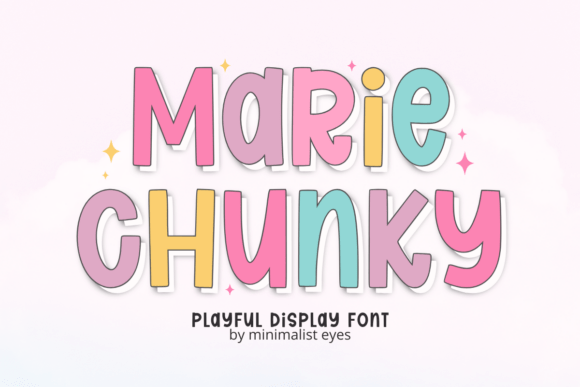 Marie Chunky: The Ultimate Playful Display Font for Bold Design
