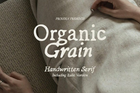 Organic Grain: A Serif Font with a Handmade Soul