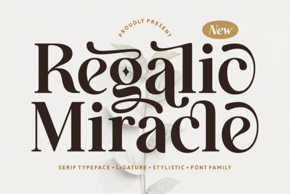 Regalic Miracle: A Serif Font for Timeless Brand Identity
