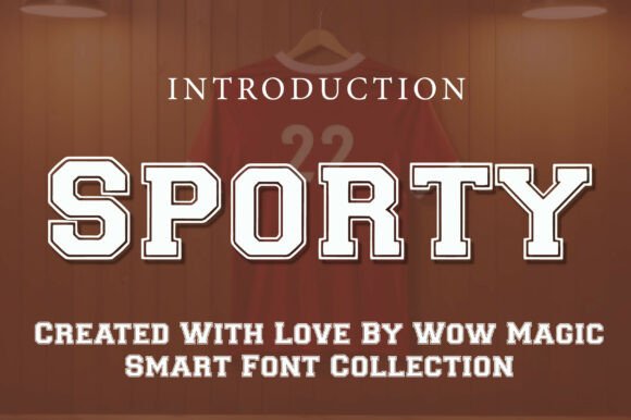 Sporty Font: Capture the Spirit of the Game