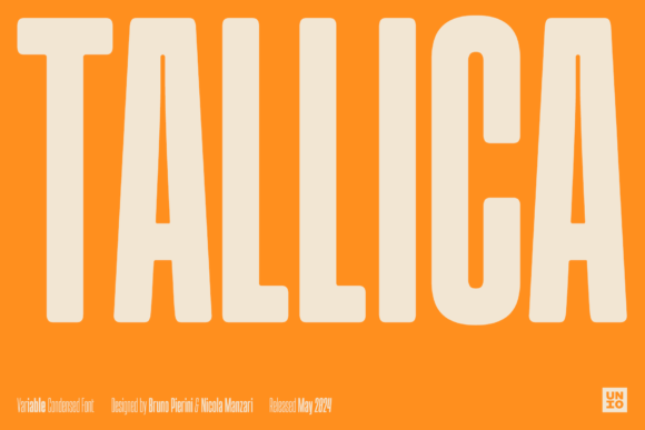Tallica: The Ultra-Condensed Typeface That Commands Attention